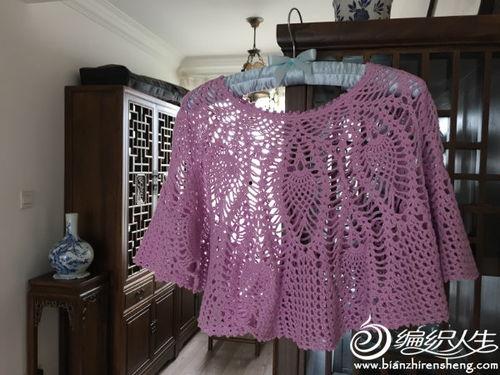 成人斗篷钩针视频讲解,跟随视频学习编织技巧