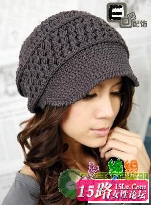 成人女钩针帽子视频大全,轻松学会多种成人女款帽型